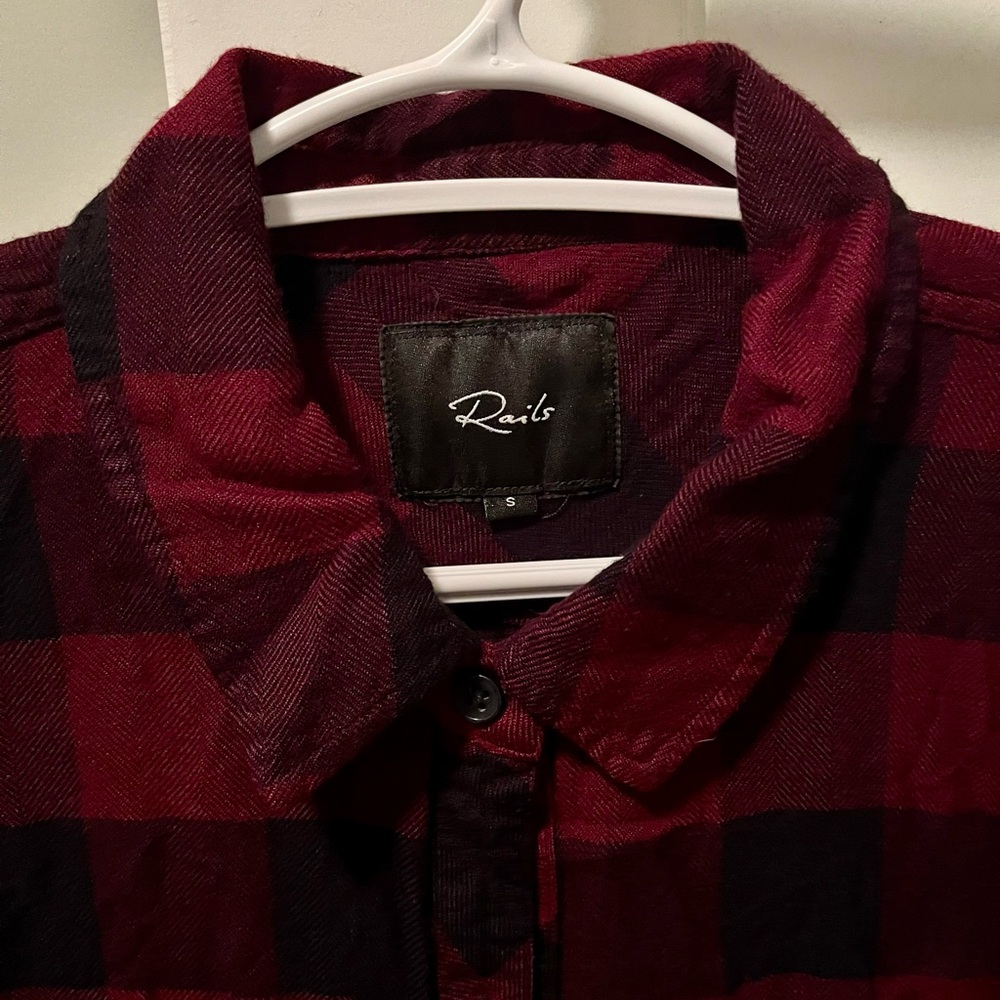 Rails Flannel Check Button Up Shirt